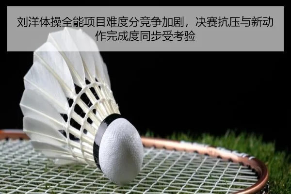刘洋体操全能项目难度分竞争加剧，决赛抗压与新动作完成度同步受考验